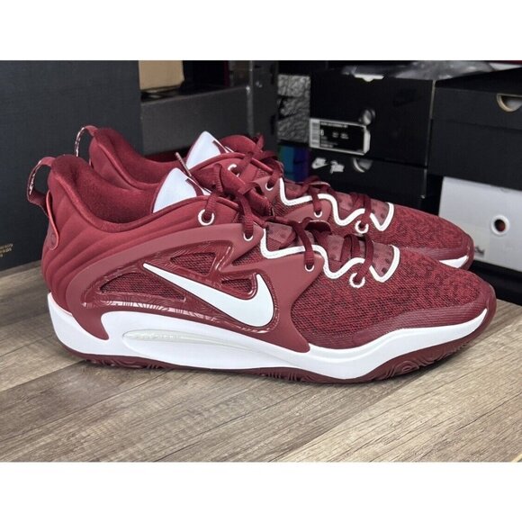 Nike KD15 TB Kevin Durant Basketball Shoes Team Red DX6648-601 Men's Size 16